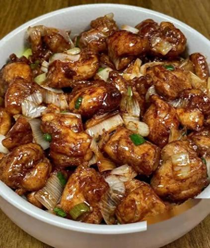 蔥燒雞